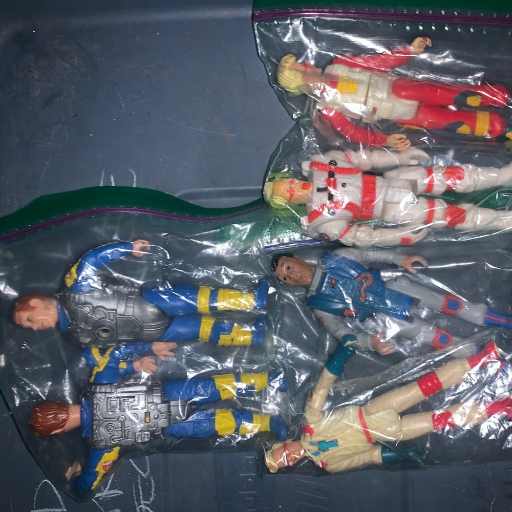 Ghost busters toy lot  1980s